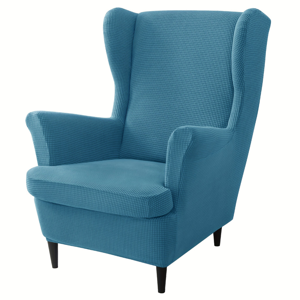 Housse de canapé épaisse extensible en velours côtelé jacquard pour fauteuil, détail de la finition