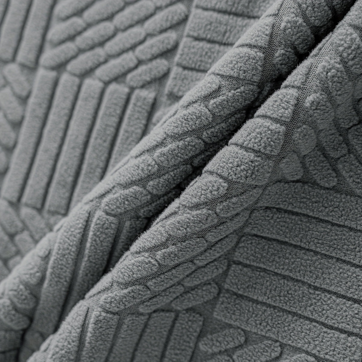Housse de canapé en jacquard à cordon de serrage — détail de la matière : jacquard Image
