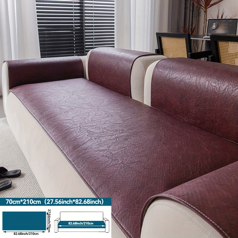 Housse de coussin en polyester antidérapante à housses séparées, mise en situation