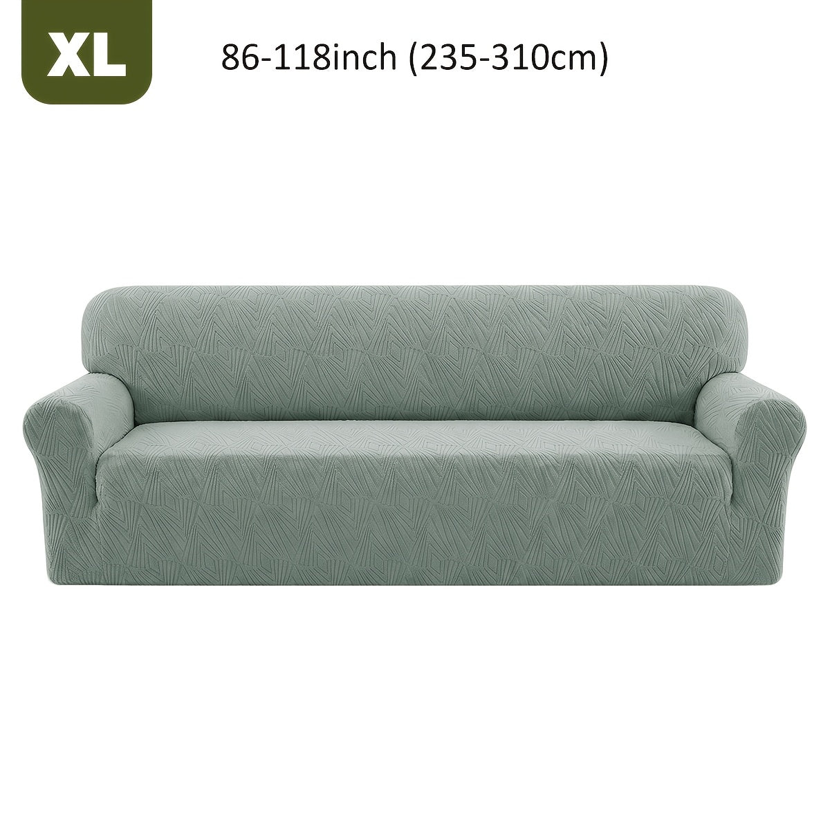 Housse de canapé extensible en polaire jacquard, visuel produit