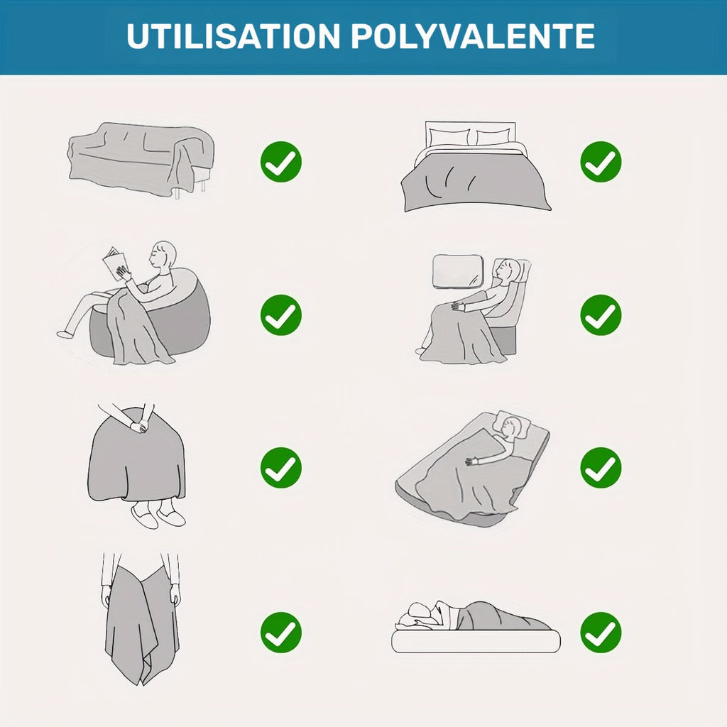 Housse de canapé, gros plan sur le tissu
