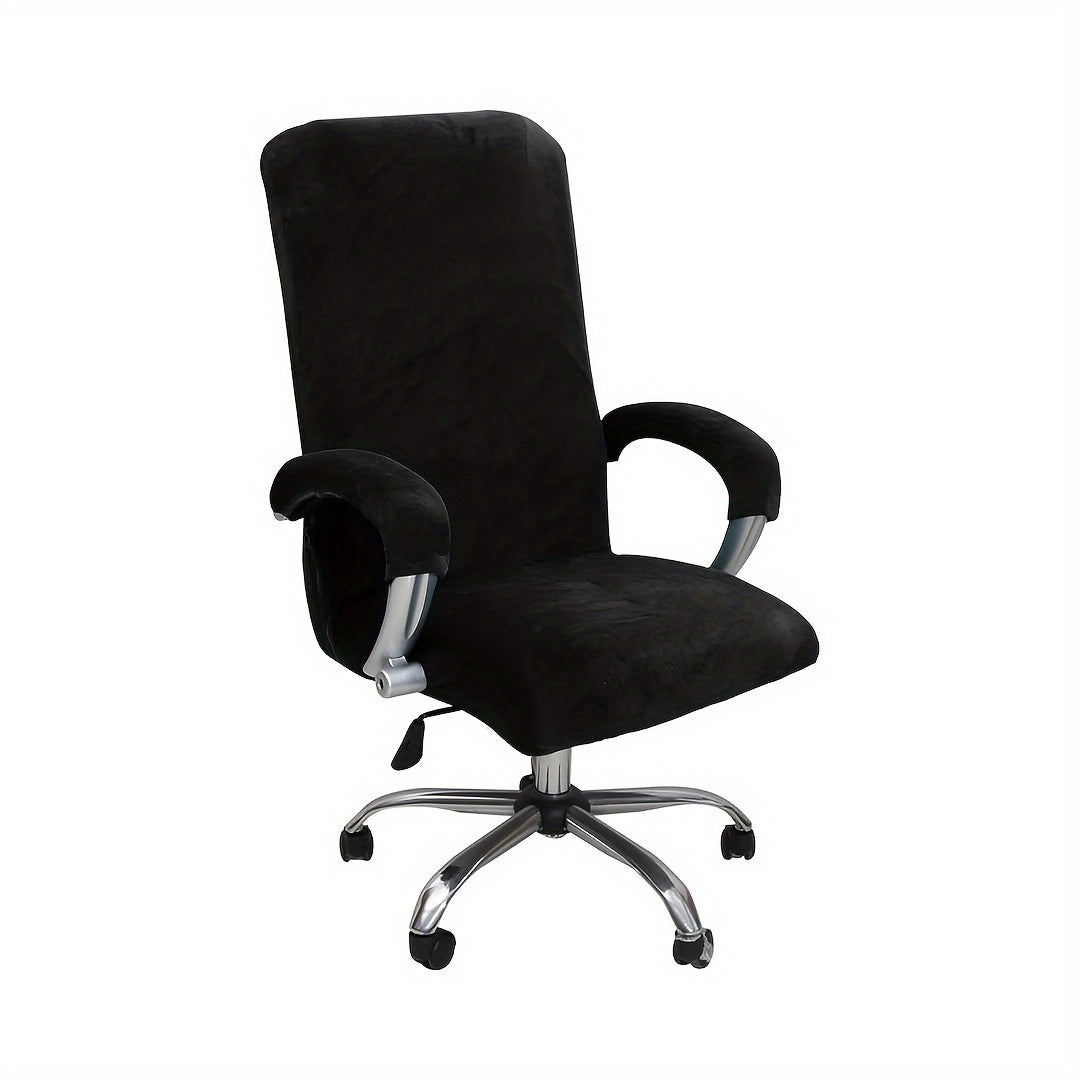 Housse de canapé extensible en velours délavée antidérapante