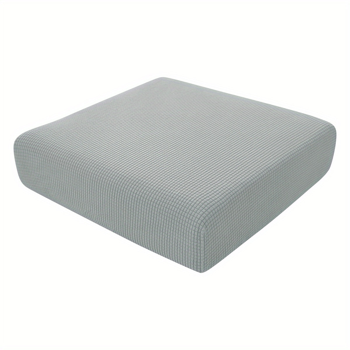Housse de coussin extensible en polyester, mise en situation