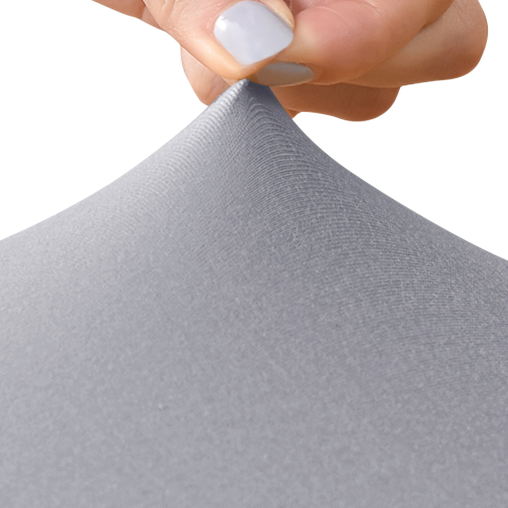 Housse de chaise légère extensible en fibre de lait pour fauteuil, housse posée