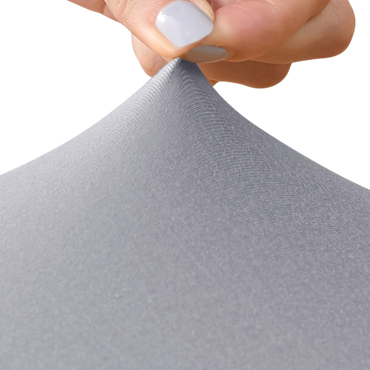 Housse de chaise légère extensible en fibre de lait pour fauteuil, housse posée