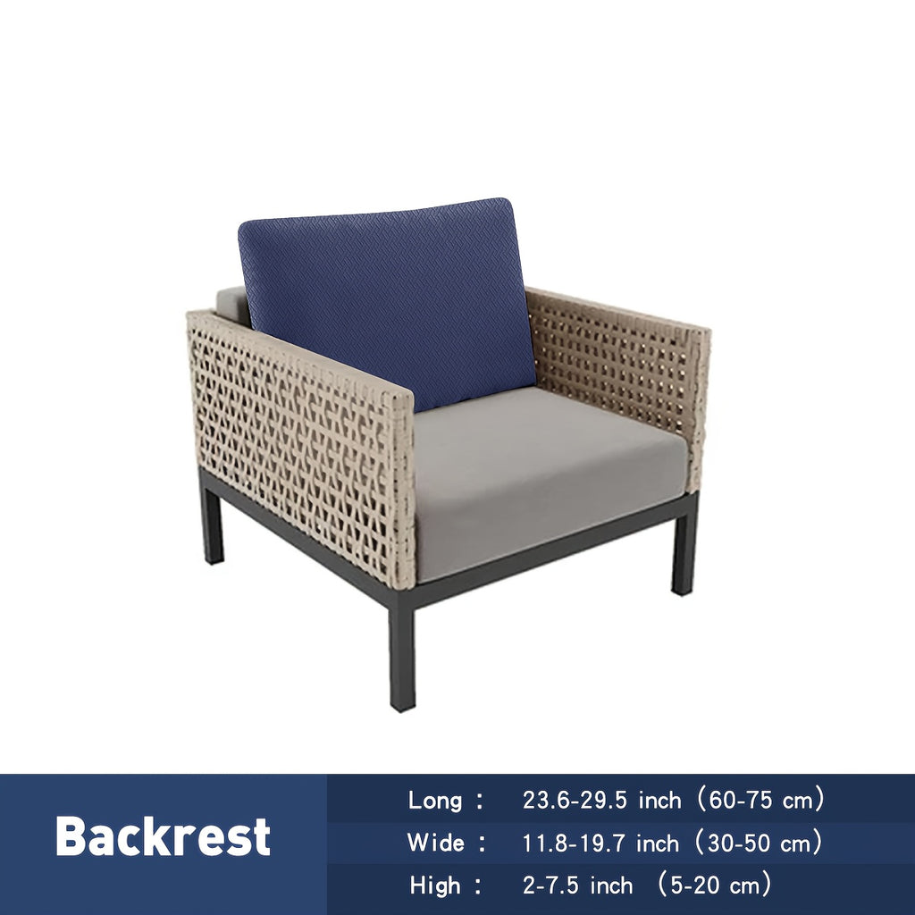 Housse de coussin extensible en polyester en T, détail de la finition
