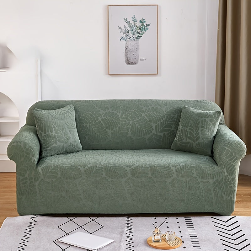 Housse de canapé extensible en tissu matelassé matelassée antidérapante, gros plan sur le tissu