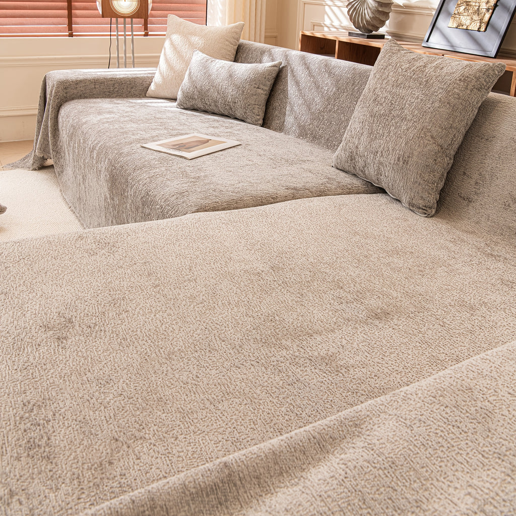 Housse de canapé à housses séparées d'esprit vintage, tissu de 500 g/m²