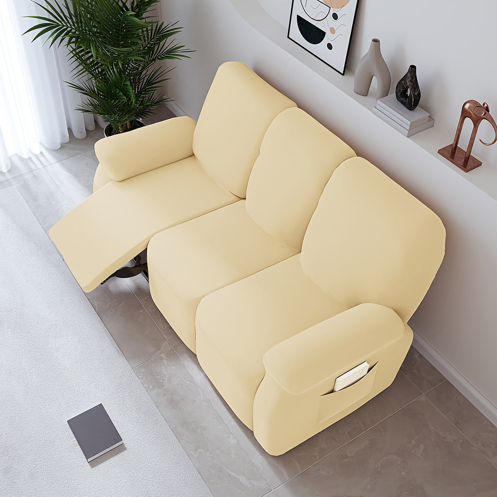 Housse de canapé extensible en fibre de lait, vue d'ensemble