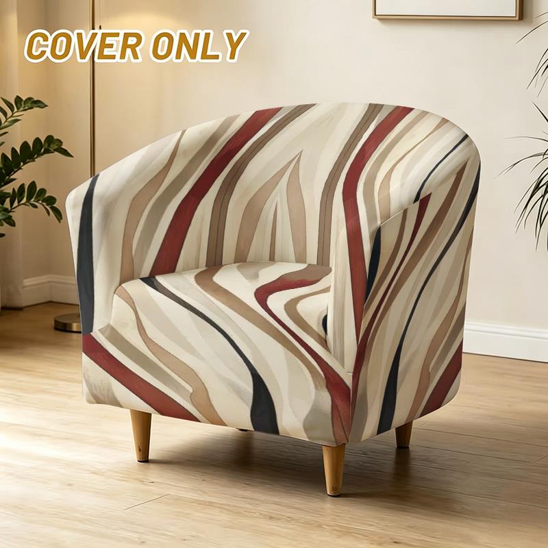 Housse de canapé légère extensible en fibre de lait matelassée à motif, housse posée