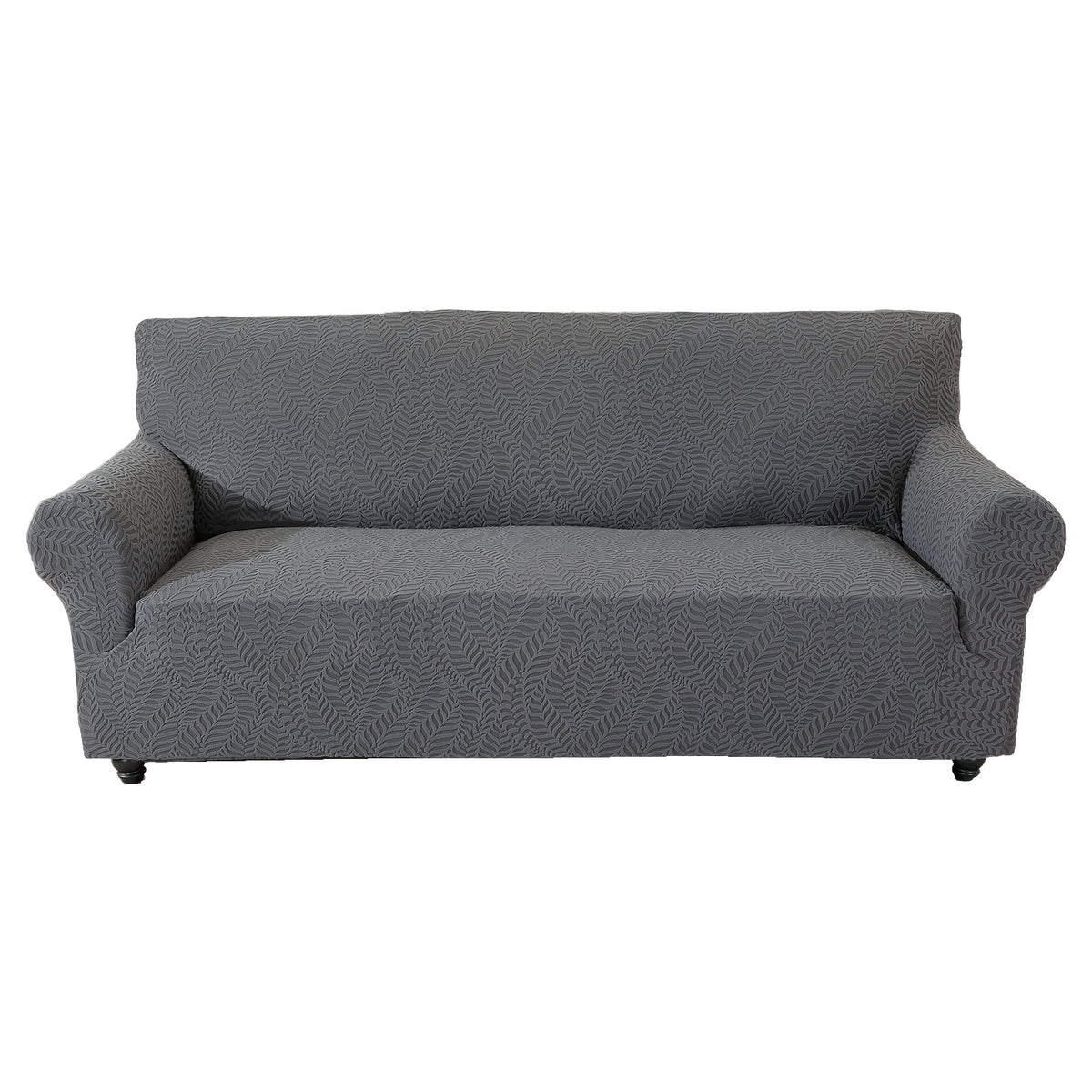 Housse de canapé extensible en polaire jacquard antidérapante au rendu glamour, compatible fauteuil, canapé deux places, canapé trois places Image