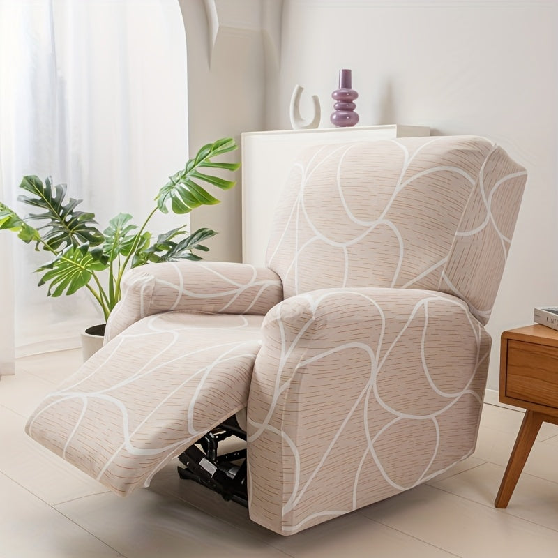 Housse de canapé extensible en fibre de lait d'esprit bohème, détail de la finition