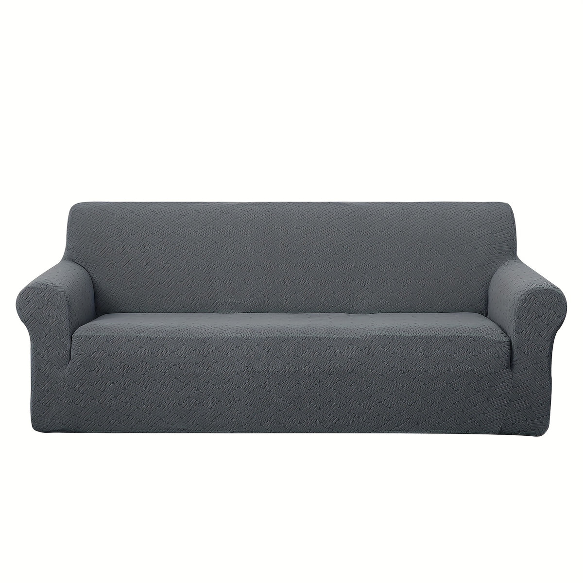 Housse de canapé épaisse extensible en polaire jacquard antidérapante, tissu de 200 à 250 g/m²