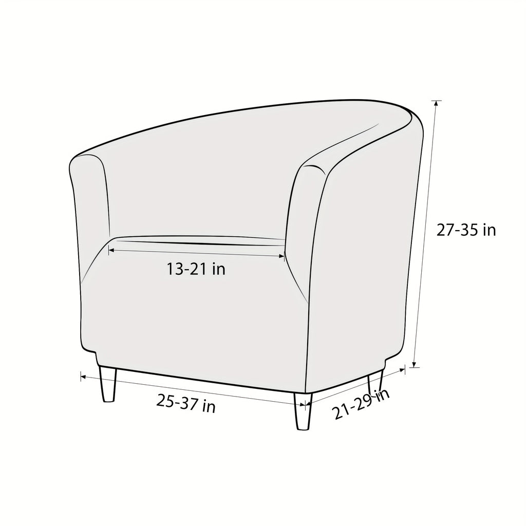 Housse de canapé extensible en polaire jacquard pour fauteuil, visuel produit