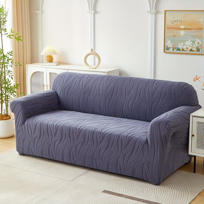 Housse de canapé extensible en tissu matelassé matelassée antidérapante, visuel produit