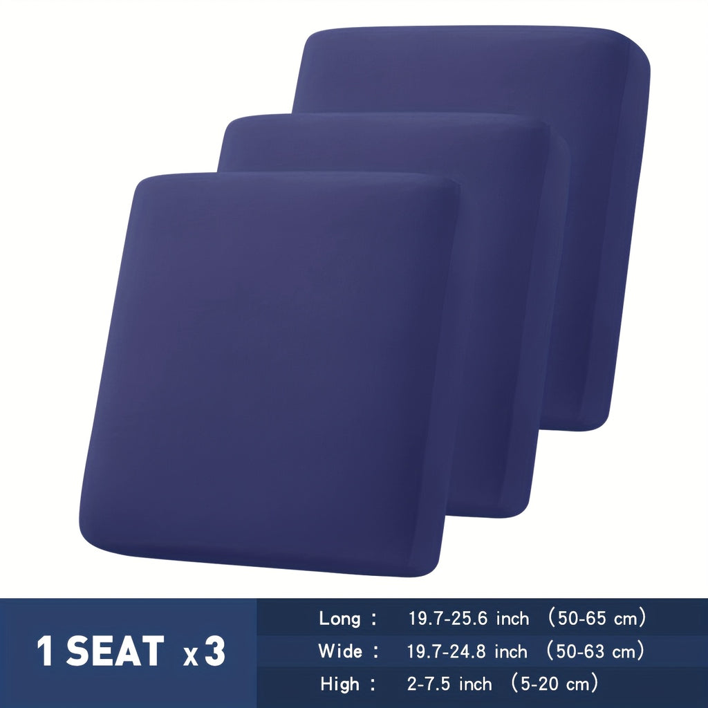 Housse de coussin légère extensible en fibre de lait, vue de dos