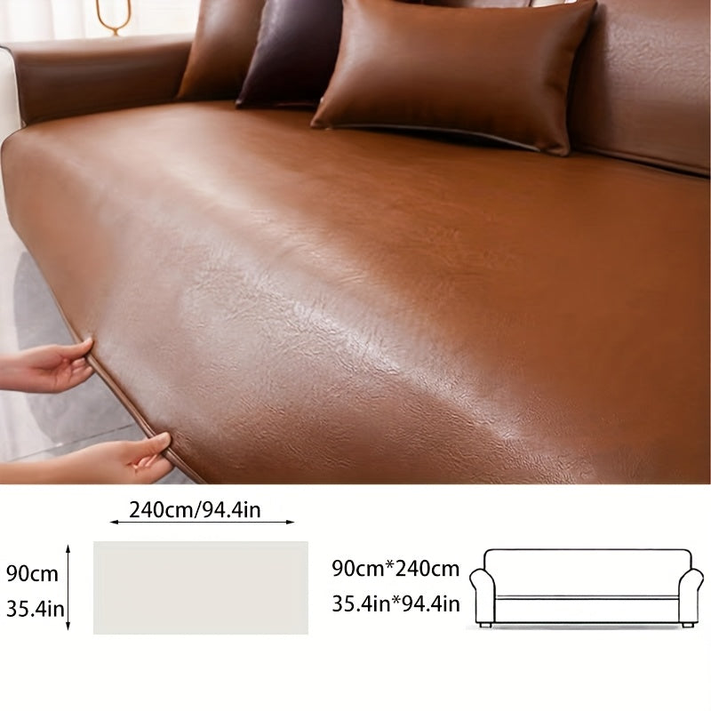 Protection de canapé en polyester d'esprit vintage — détail de la matière : polyester