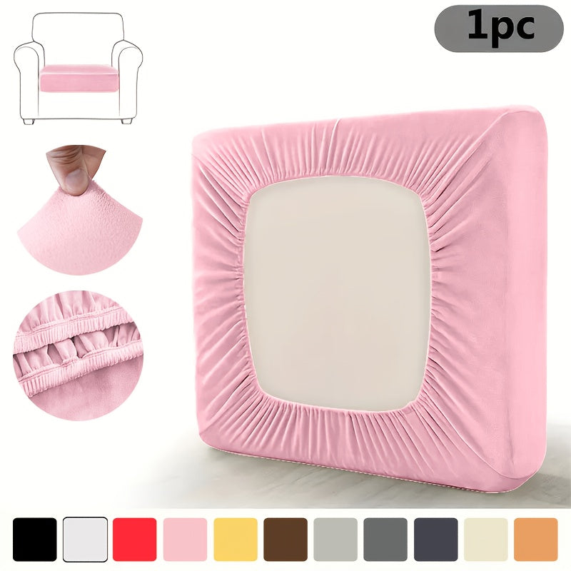 Housse de coussin extensible en velours pour fauteuil, compatible fauteuil