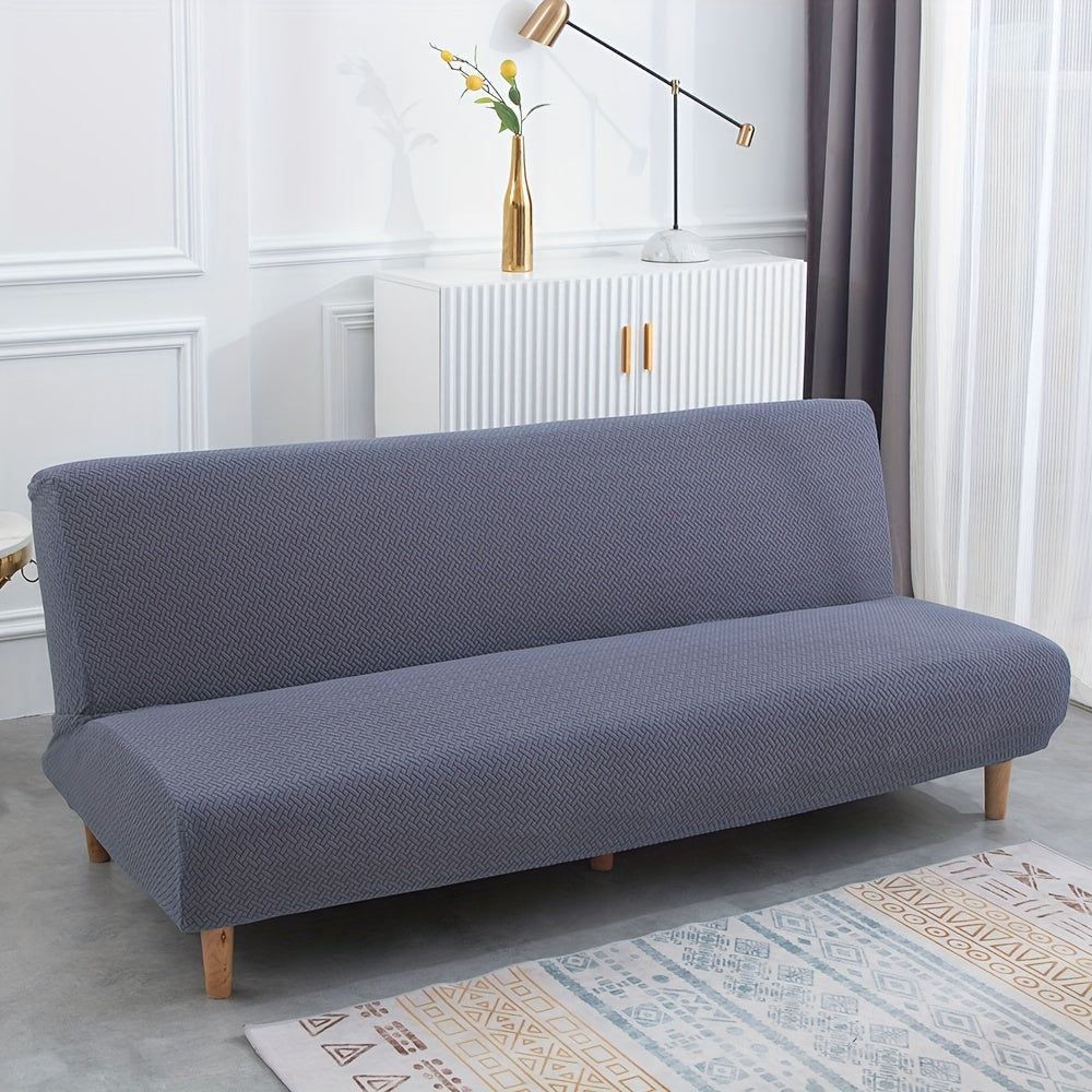 Housse de canapé épaisse en polaire jacquard