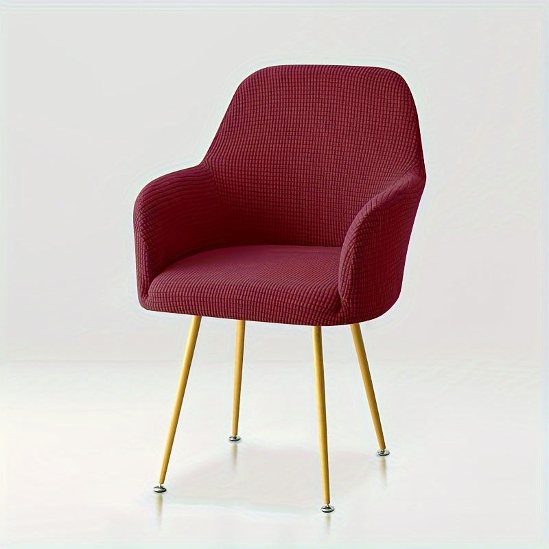Housse de fauteuil extensible en polyester, vue d'ensemble