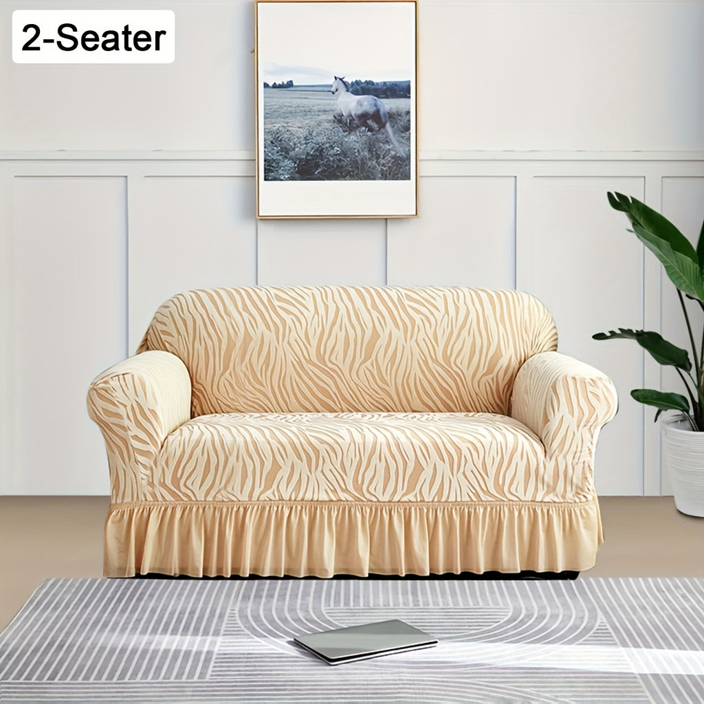Housse de canapé extensible en jacquard, autre coloris