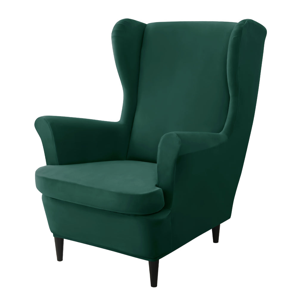 Housse de canapé épaisse extensible en velours pour fauteuil, visuel produit