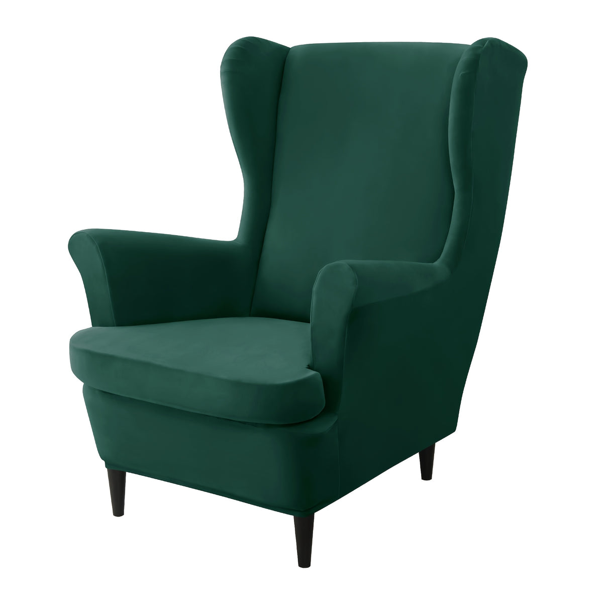 Housse de canapé épaisse extensible en velours pour fauteuil, visuel produit