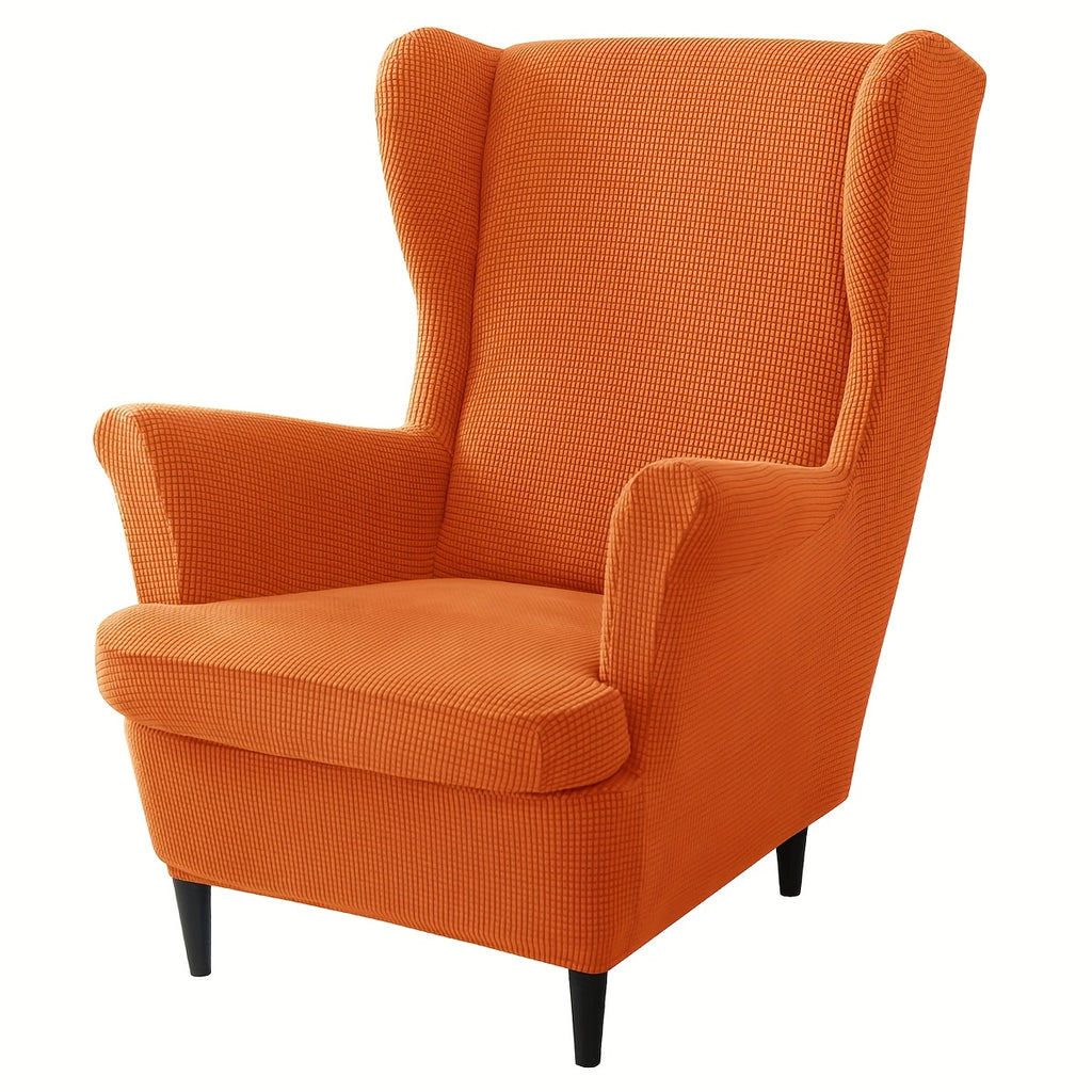 Housse de canapé épaisse extensible en velours côtelé jacquard pour fauteuil, housse posée