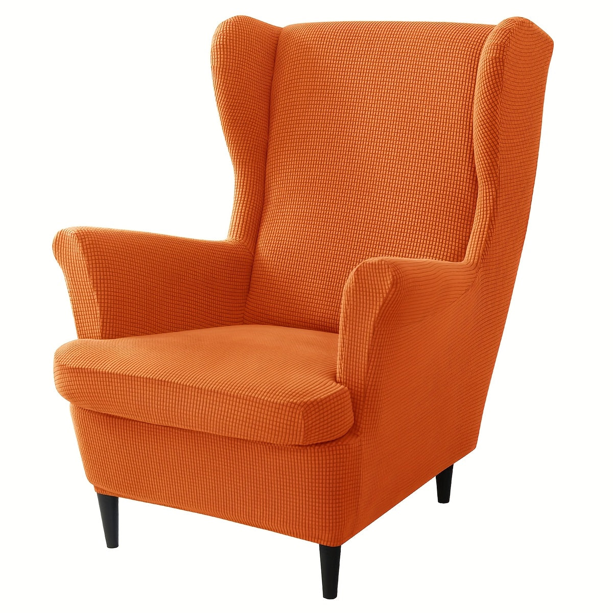 Housse de canapé épaisse extensible en velours côtelé jacquard pour fauteuil, housse posée
