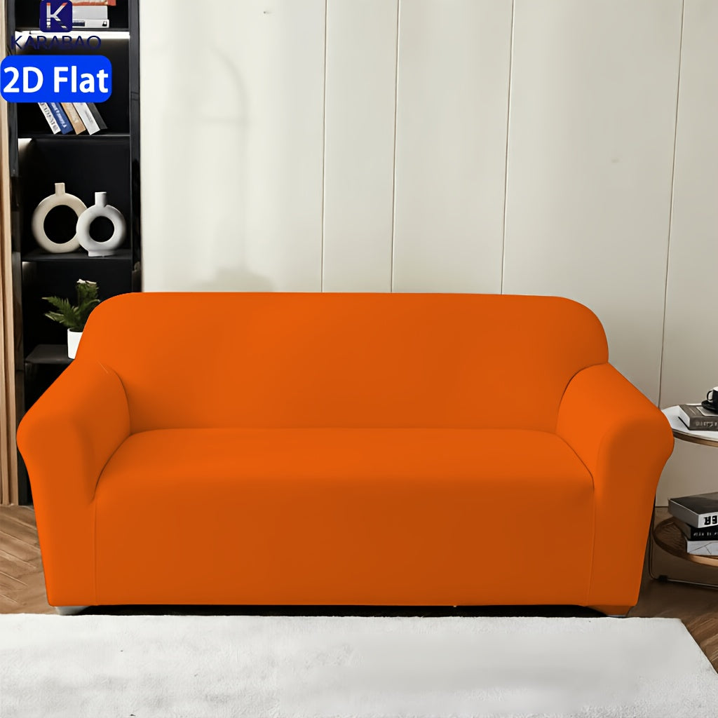 Housse de canapé en fibre de lait imprimée à rayures antidérapante, compatible fauteuil, canapé deux places, canapé trois places