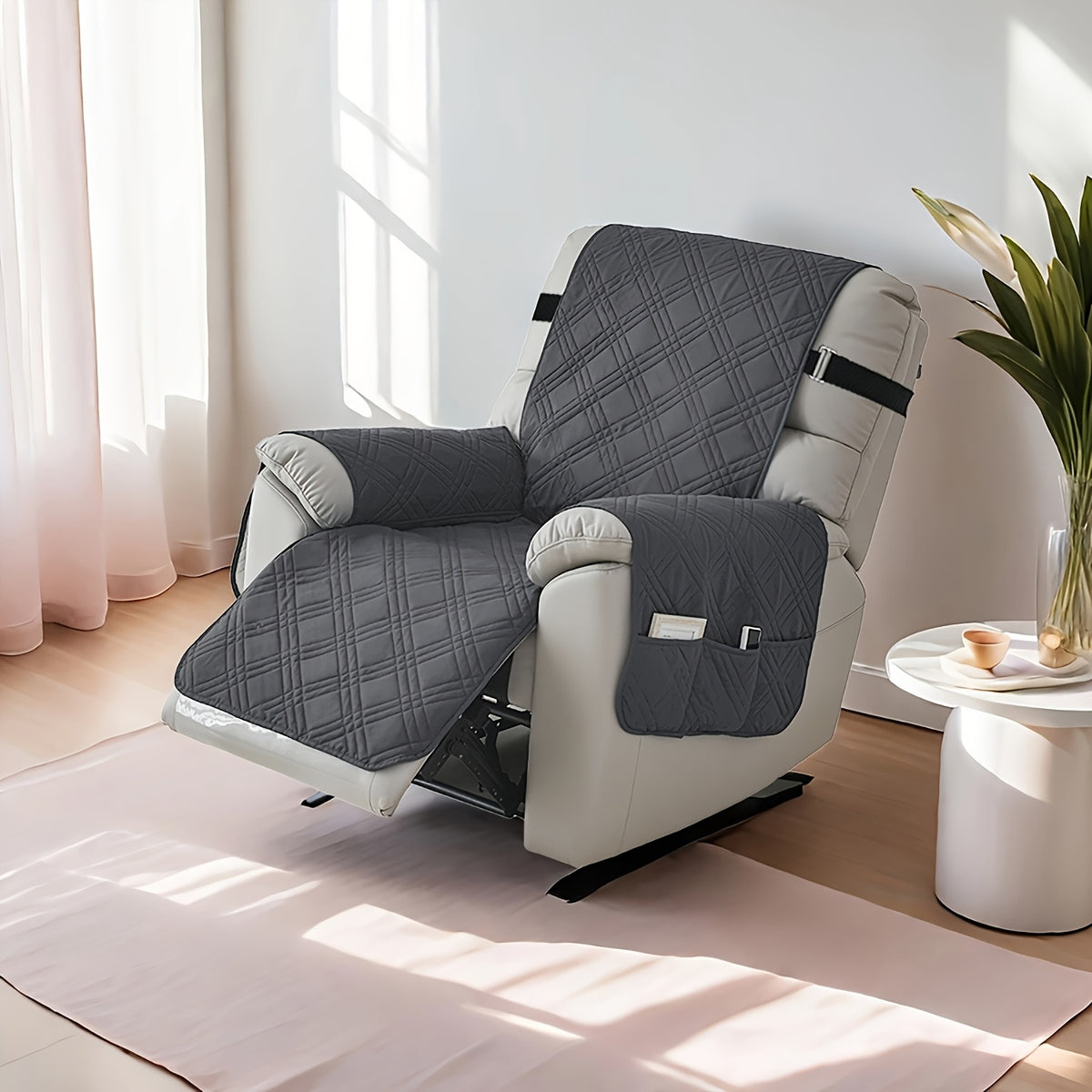Housse de canapé avec poche de rangement, visuel produit