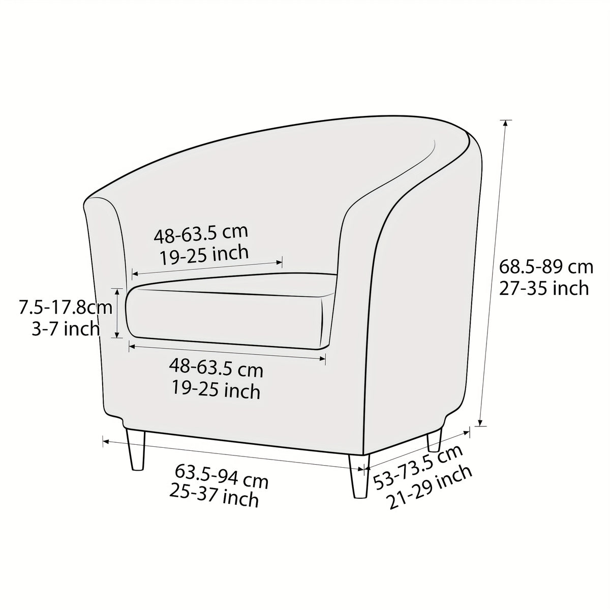 Housse de canapé extensible en velours à housses séparées pour fauteuil, housse posée