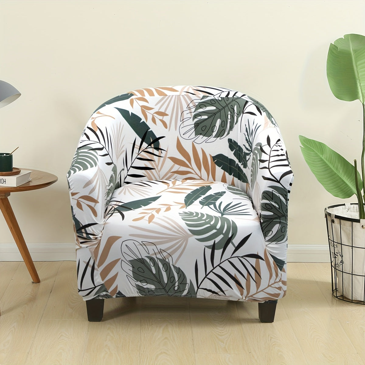 Housse de canapé extensible en polyester pour fauteuil, compatible fauteuil Image
