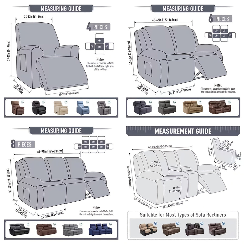Housse de canapé extensible en polaire jacquard à motif feuillage, mise en situation
