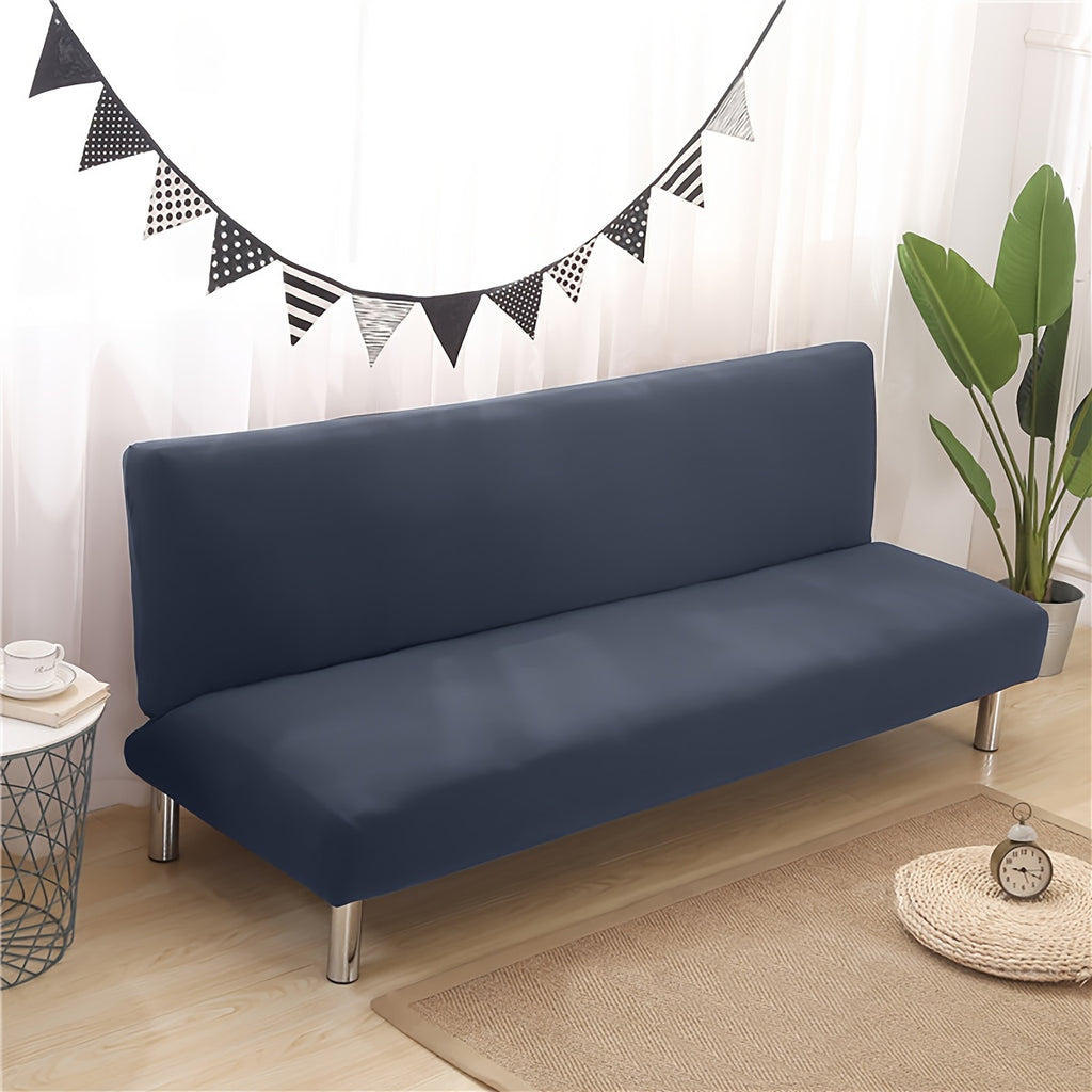 Housse de canapé extensible en fibre de lait, gros plan sur le tissu