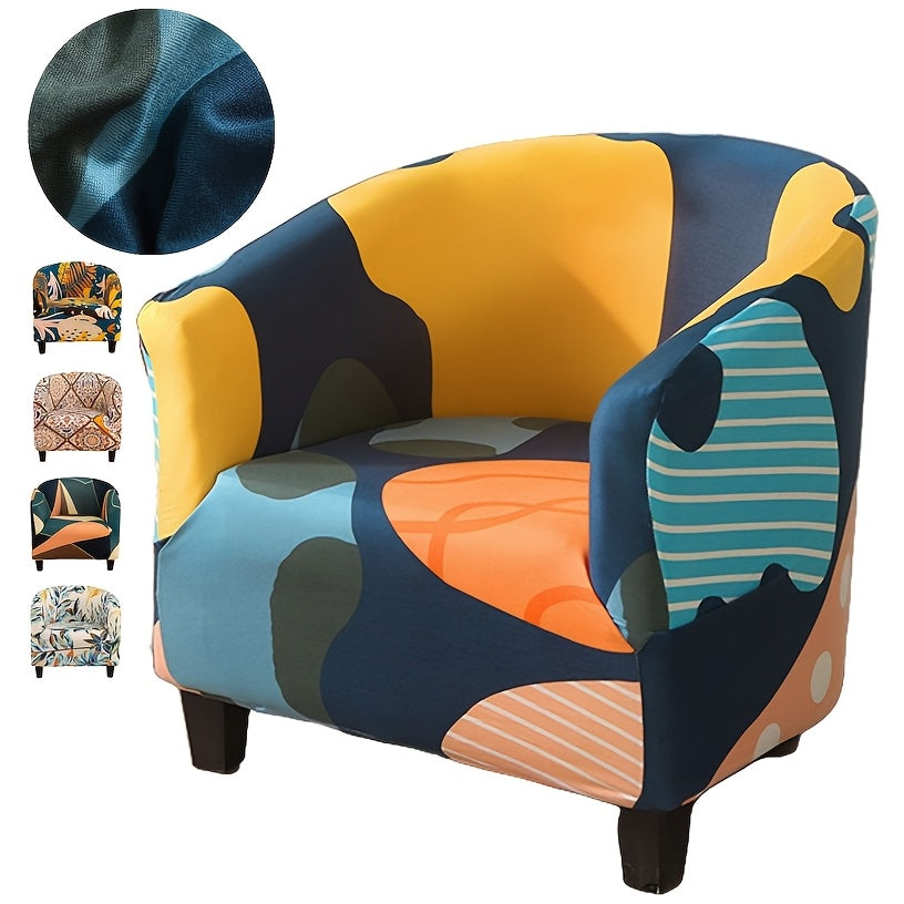 Housse de chaise légère extensible en fibre de lait pour fauteuil, visuel produit