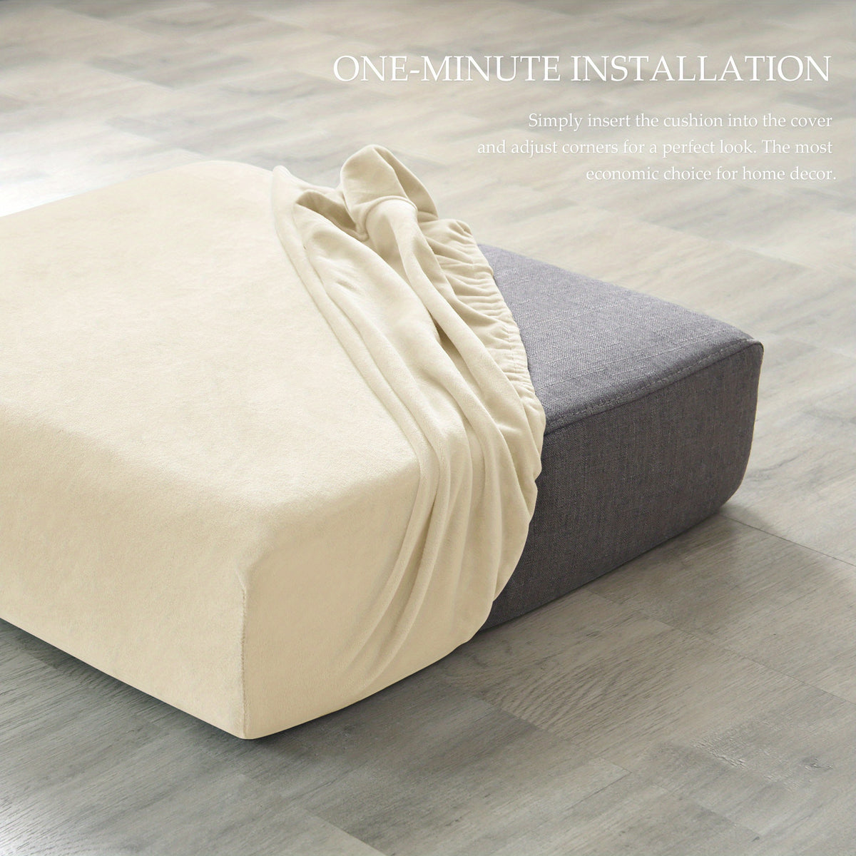 Housse de canapé extensible en velours antidérapante, compatible fauteuil, canapé deux places, canapé trois places
