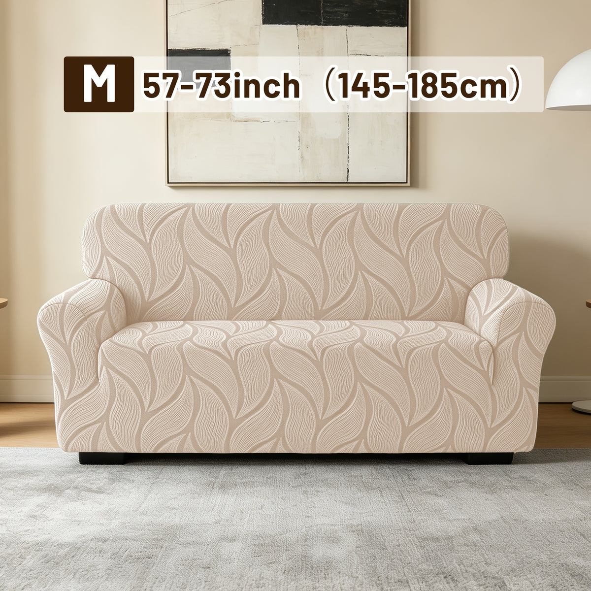 Housse de canapé extensible en polaire jacquard, autre coloris