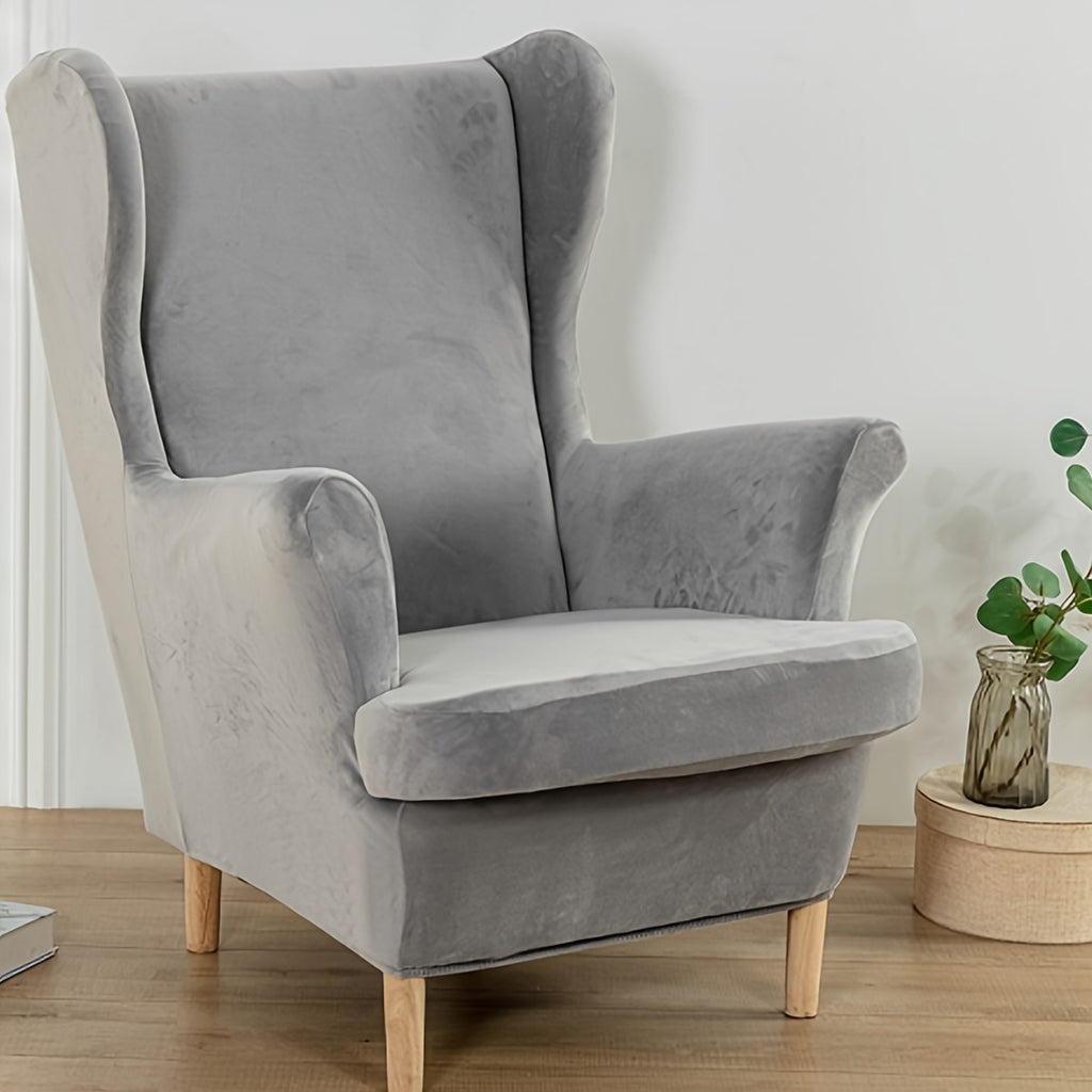 Housse de canapé extensible en polyester au rendu glamour, visuel produit