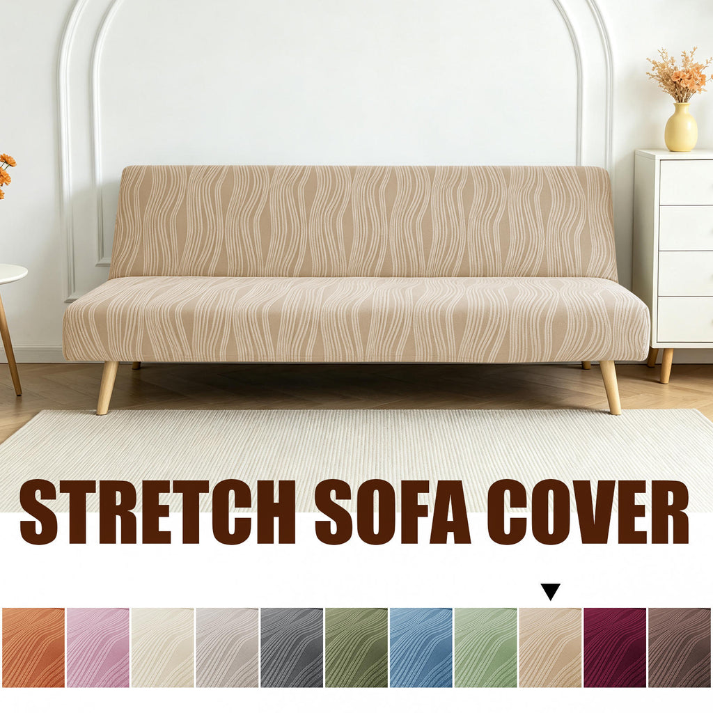 Housse de canapé extensible en jacquard antidérapante, autre coloris