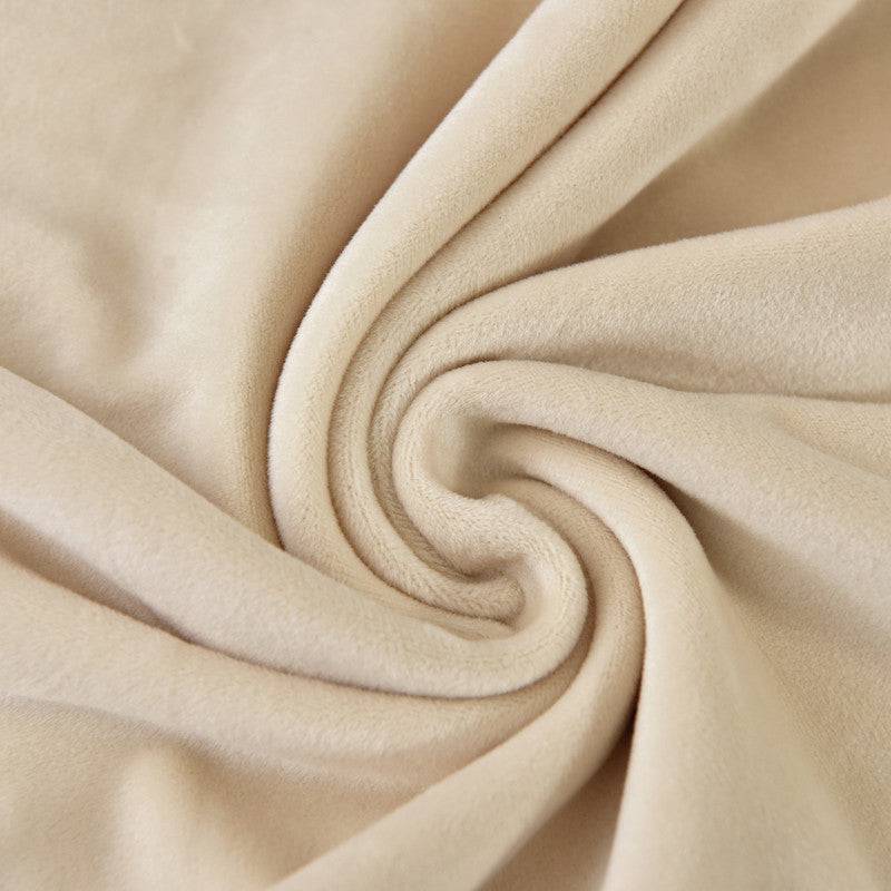 Housse de canapé d'angle extensible, gros plan sur le tissu