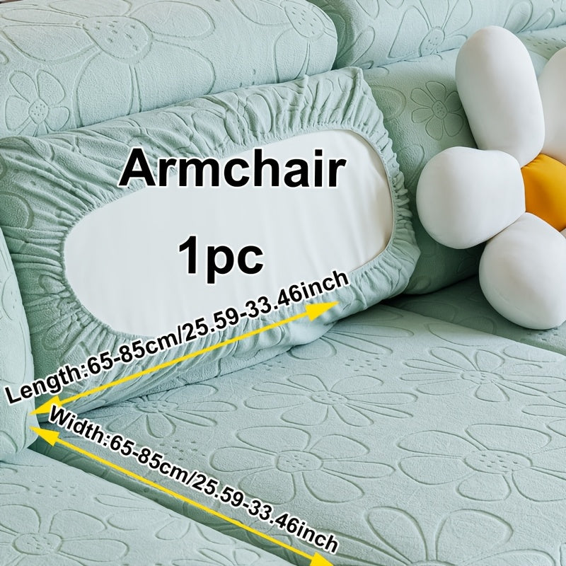 Housse de canapé en polaire anti-griffes, compatible fauteuil, canapé deux places, canapé trois places
