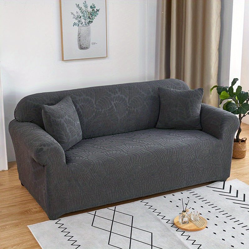 Housse de canapé extensible en tissu matelassé matelassée antidérapante, tissu de 180 à 200 g/m²