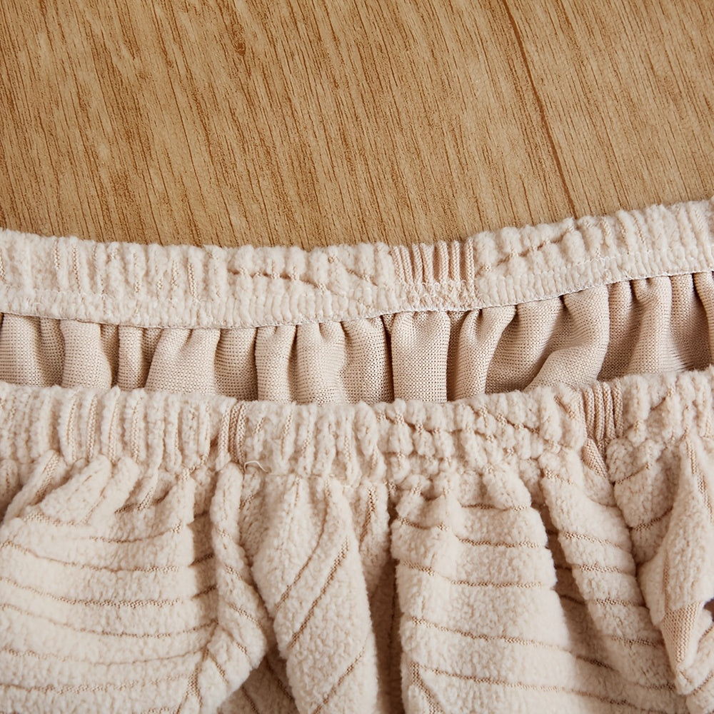 Housse de coussin en jacquard, vue de dos