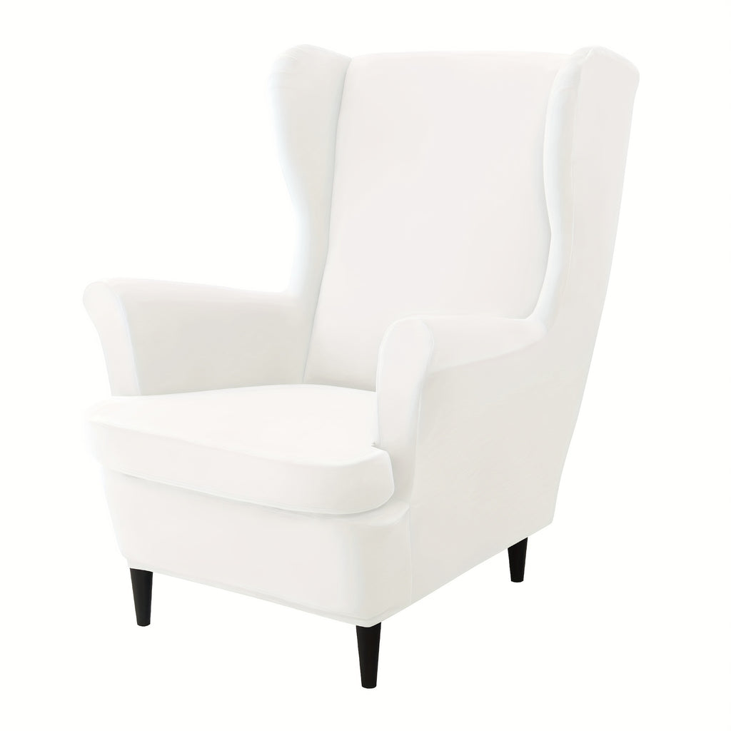 Housse de canapé épaisse extensible en velours pour fauteuil, vue d'ensemble