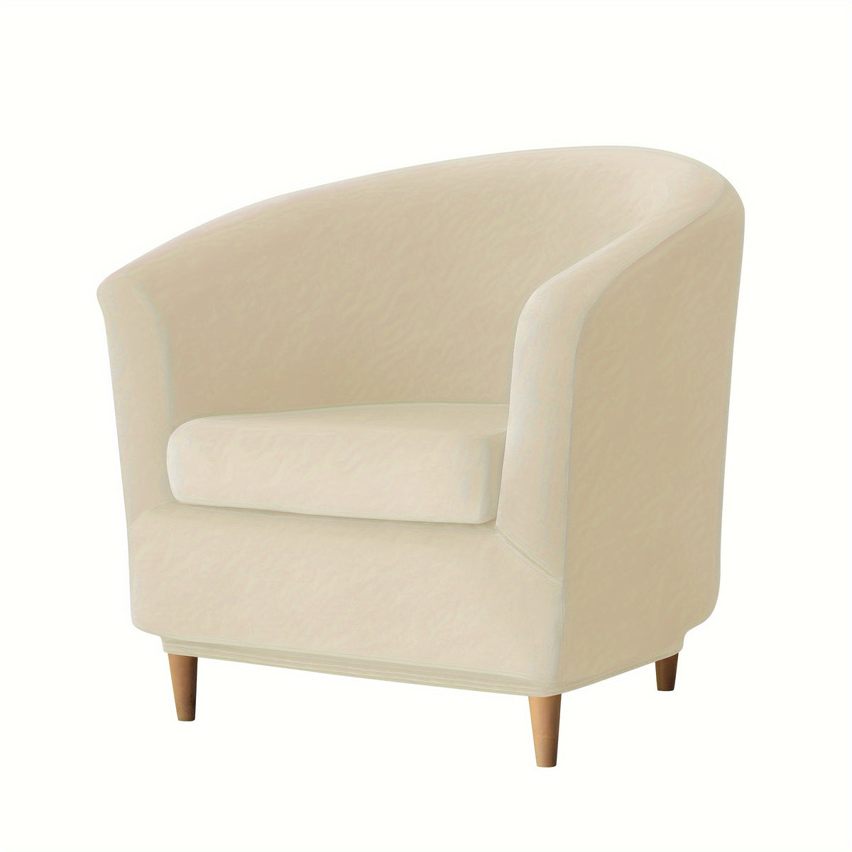 Housse de canapé extensible en polaire en fils teints, compatible fauteuil
