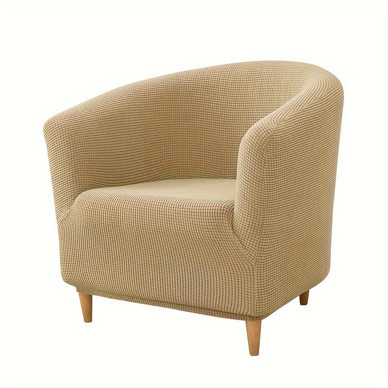 Housse de fauteuil épaisse extensible en polaire jacquard pour fauteuil, compatible fauteuil Image