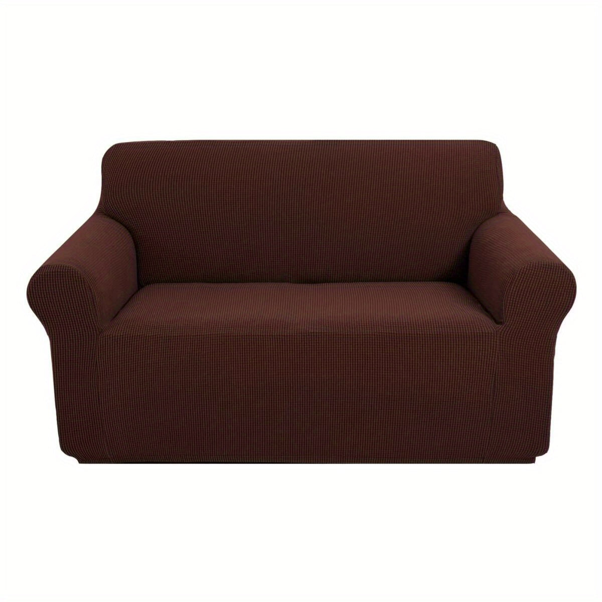 Housse de canapé épaisse extensible en polaire jacquard, compatible fauteuil, canapé deux places, canapé trois places