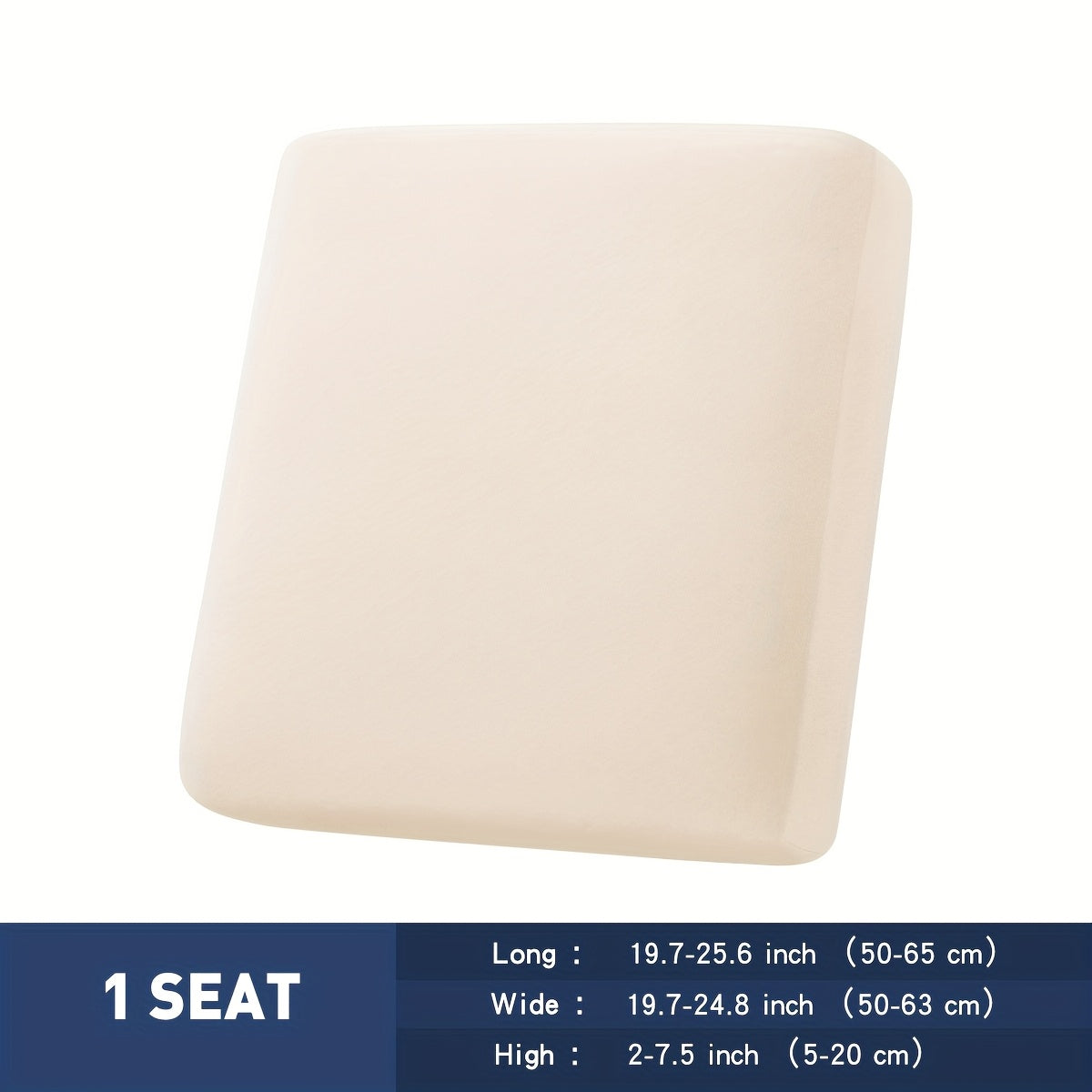 Housse de coussin légère extensible en fibre de lait — détail de la matière : fibre de lait Image