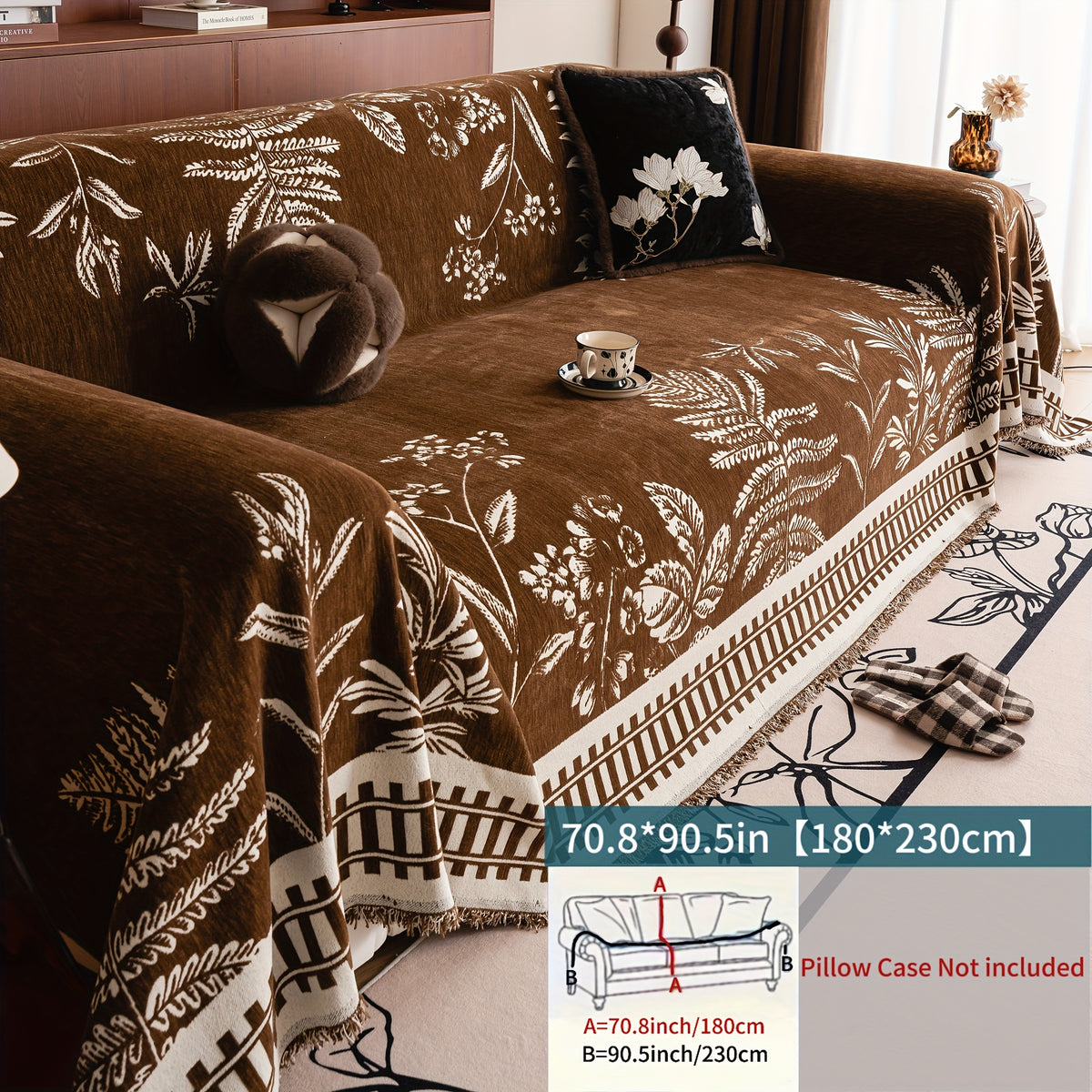 Housse de canapé en polyester en T, tissu de 400 à 450 g/m²
